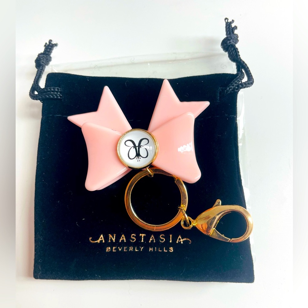 Anastasia bow keychain brand new